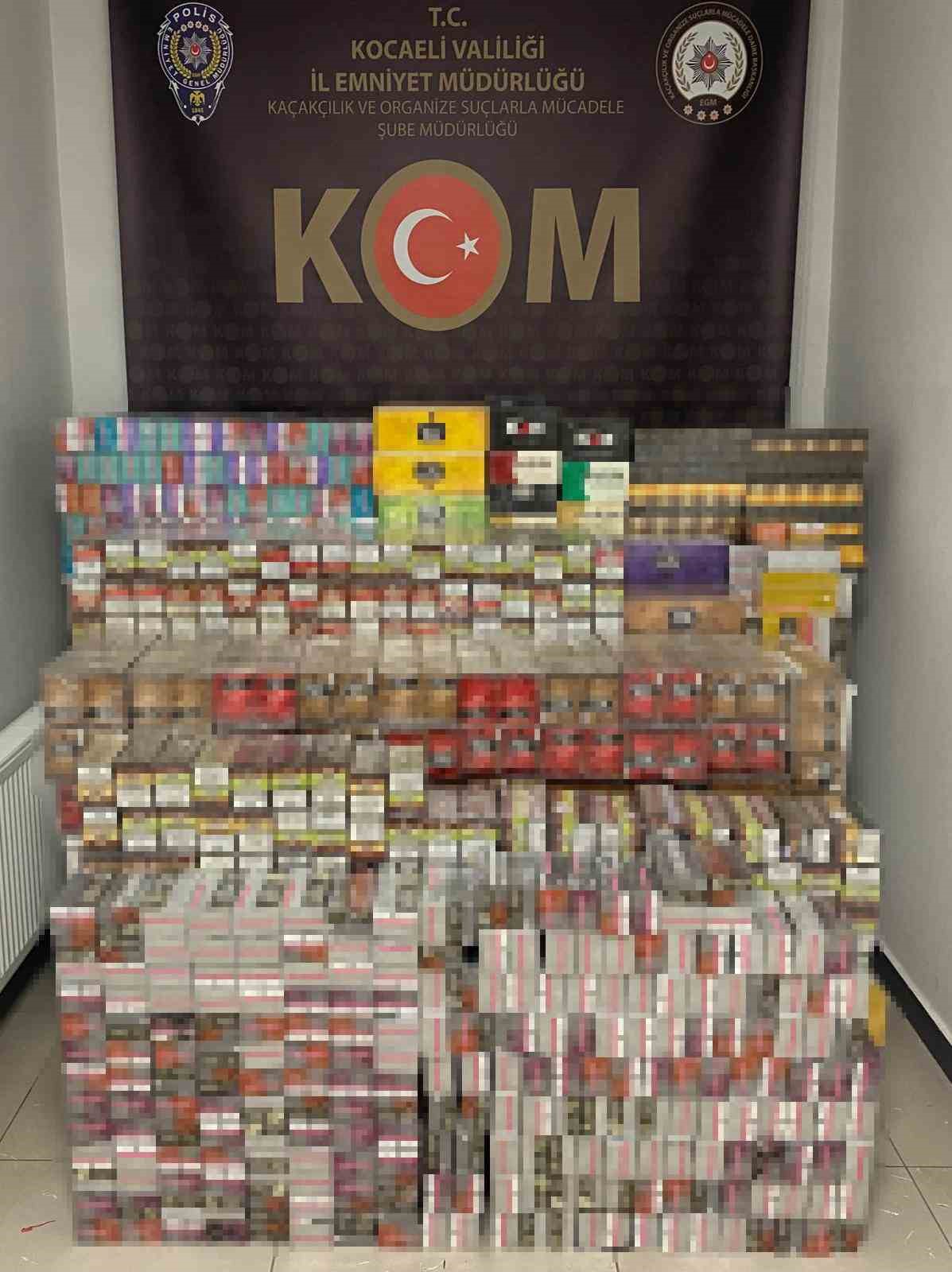 TEM’de kaçak tütün operasyonu