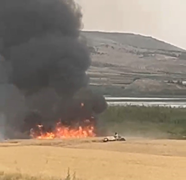 Gaziantep’te korkutan yangın: 50 dönüm arazi kül oldu
