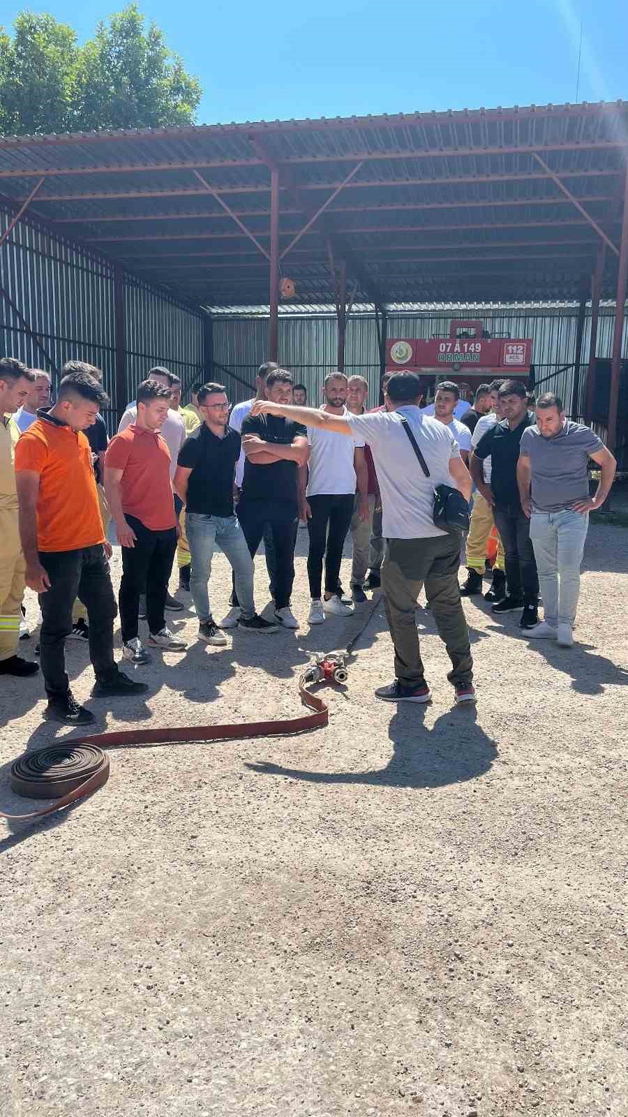 Serik Orman İşletme Müdürlüğü’ne 48 yeni personel takviyesi
