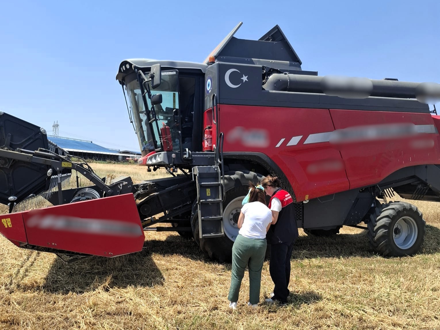 Kırklareli’nde arpa ve buğday hasat kontrolleri sürüyor