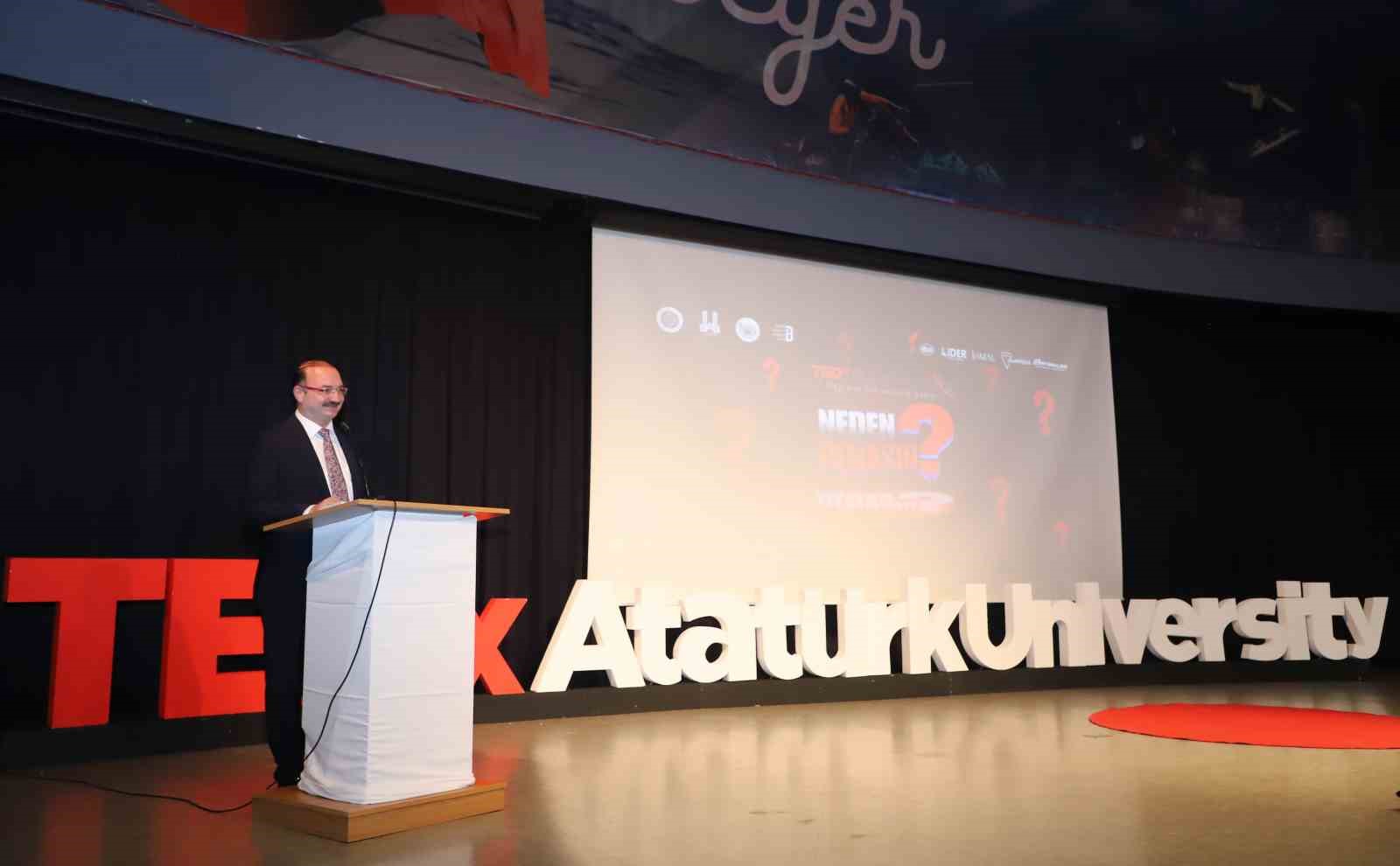 Tedxatatürkuniversity etkinliği "neden olmasın?" temasıyla gerçekleşti