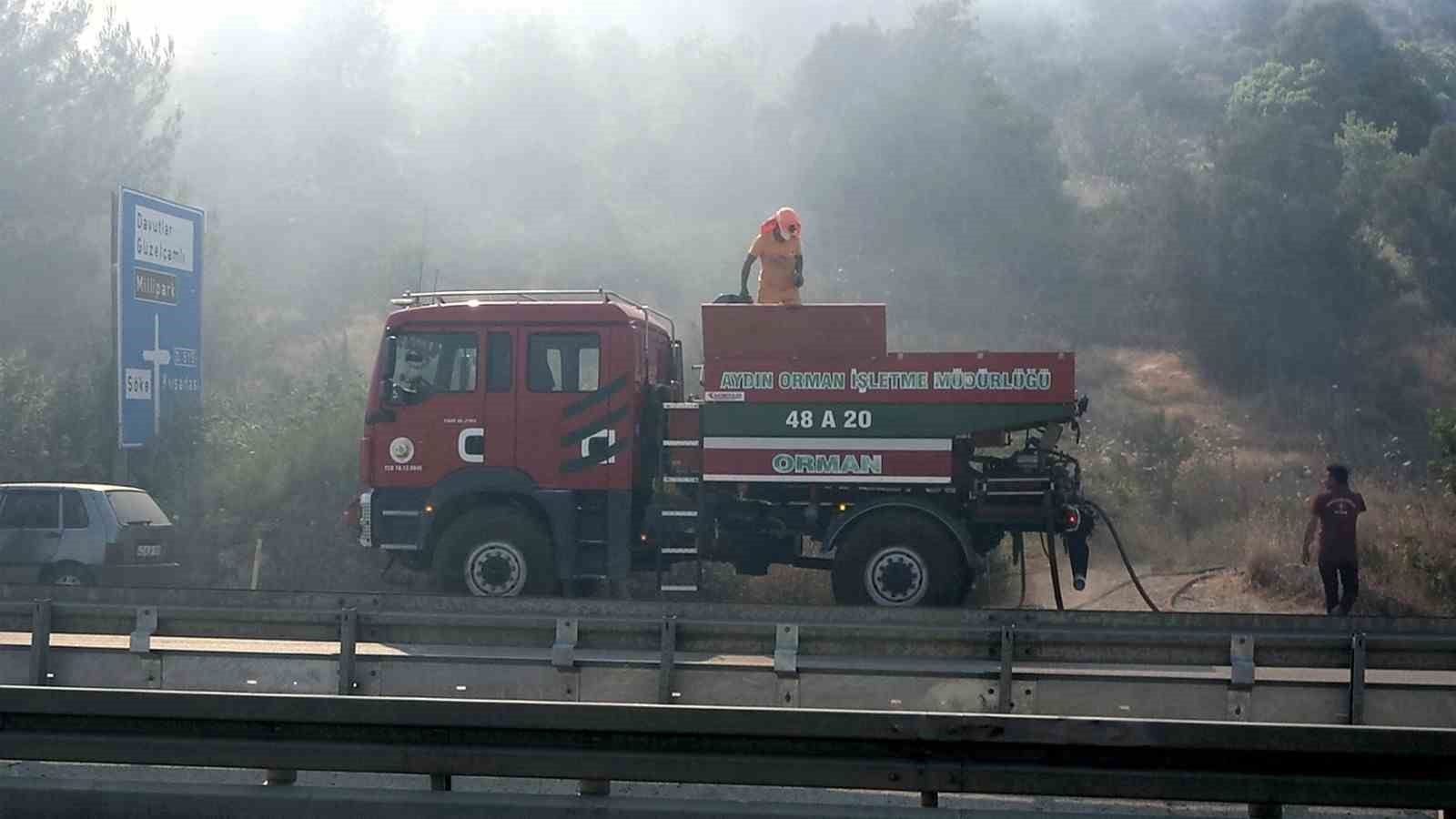 S&ouml;ke&rsquo;deki yangın kontrol altına alındı
