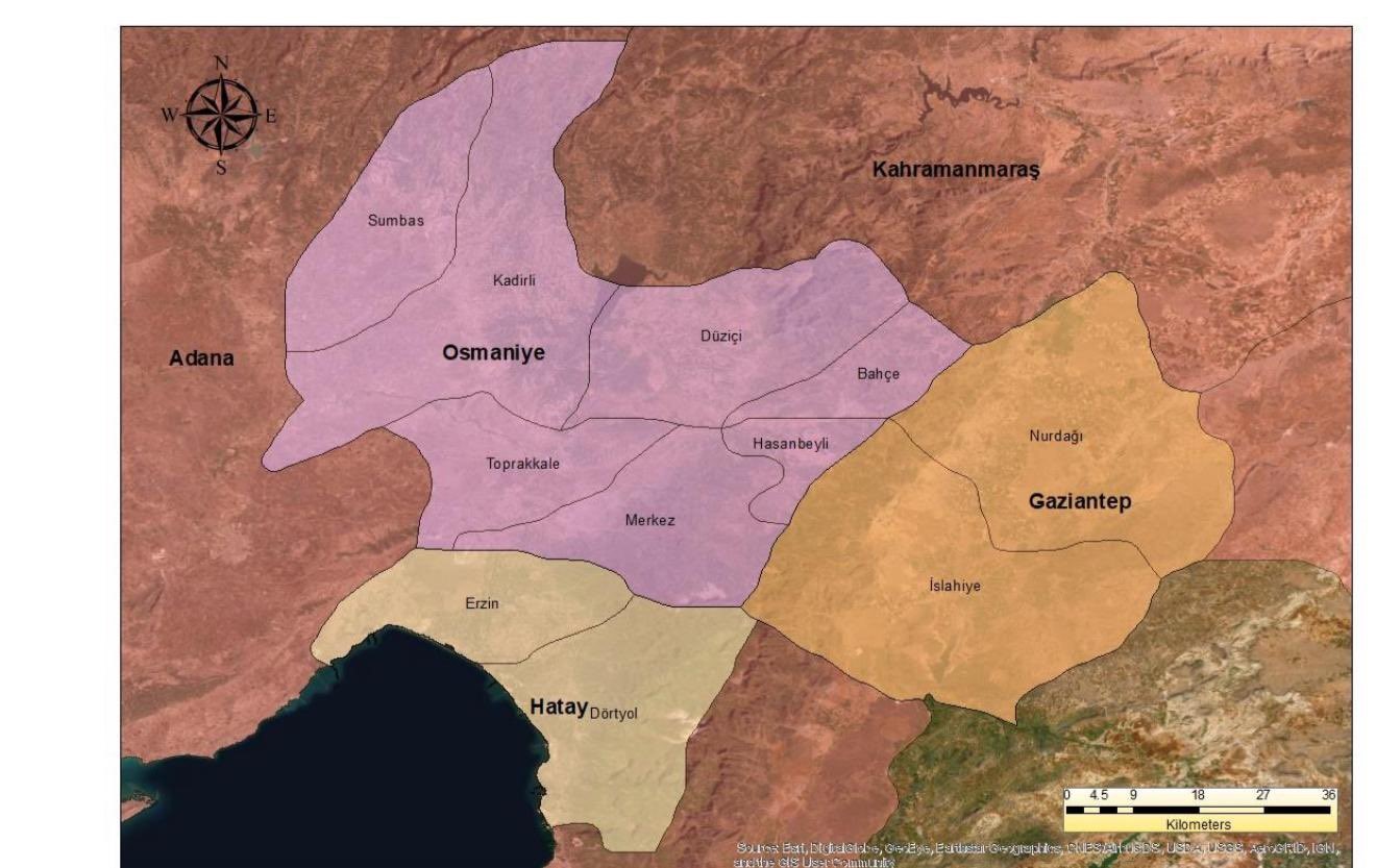 Başkanın büyükşehir hayaliyle paylaştığı harita Dörtyolluları ikiye böldü