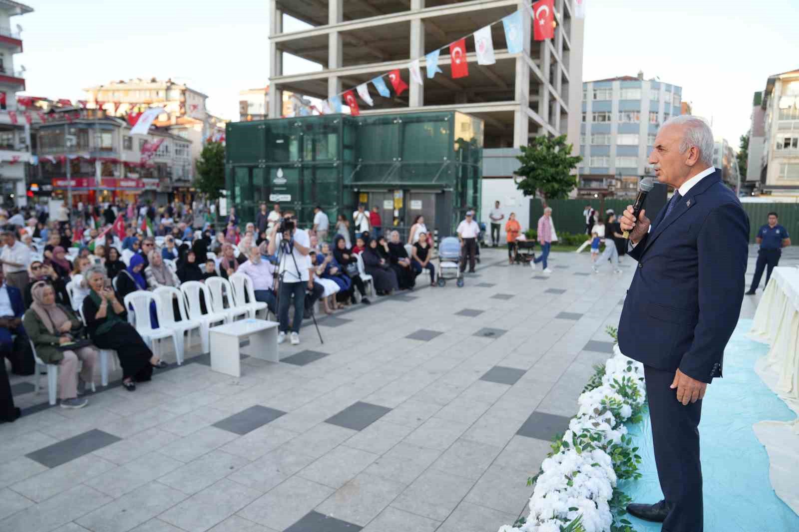 &Uuml;mraniye&rsquo;den Gazze&rsquo;ye destek etkinliği
