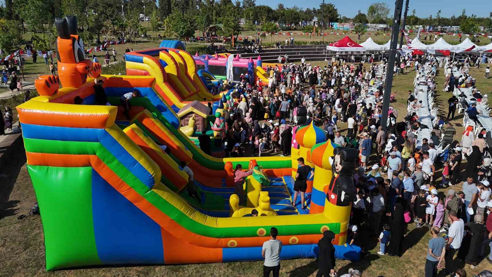 Gebzeliler millet bahçesine akın etti