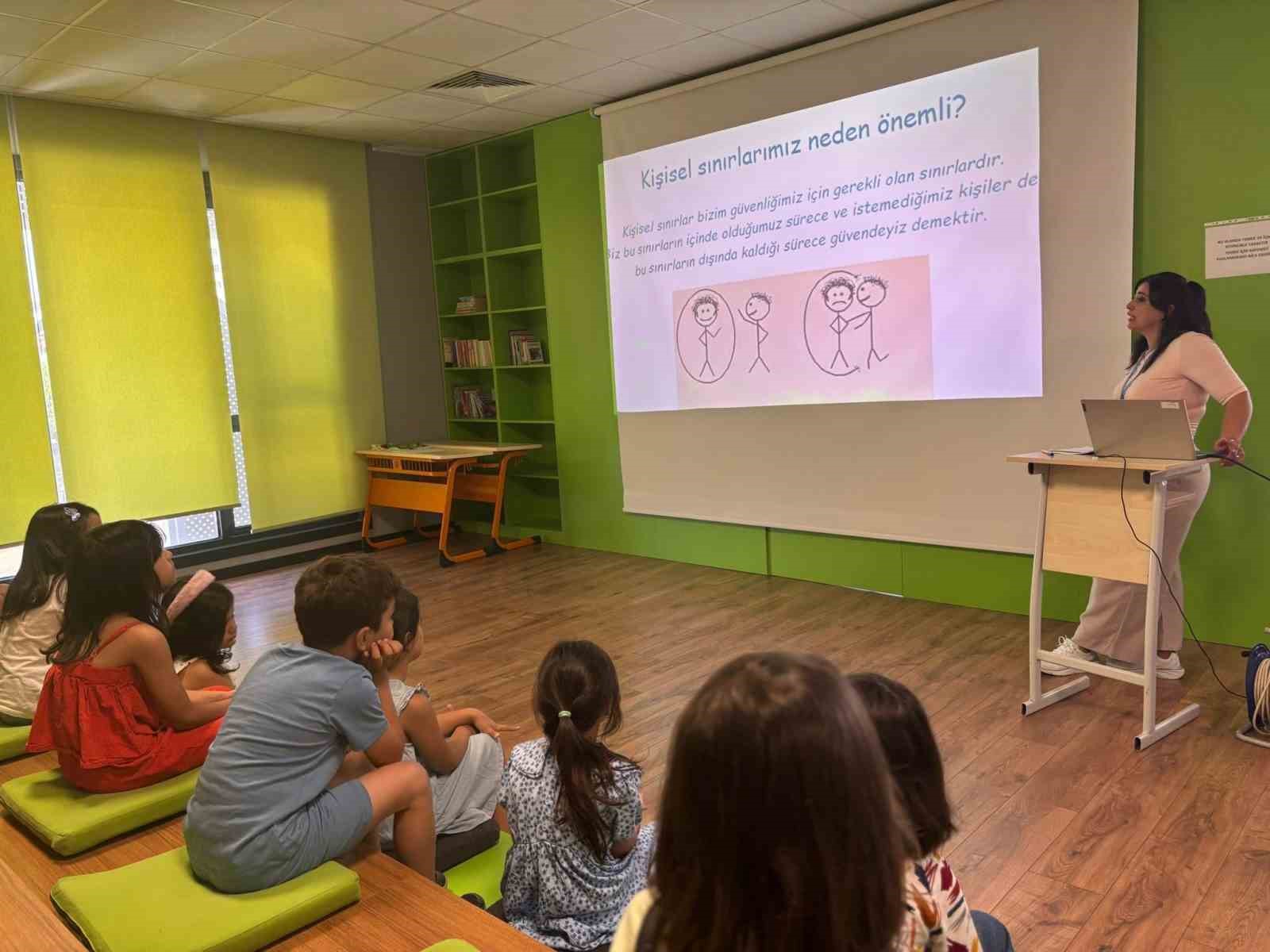 Çocuklara ‘Mahremiyet Bilinci ve Sosyal Sınırlar’ semineri