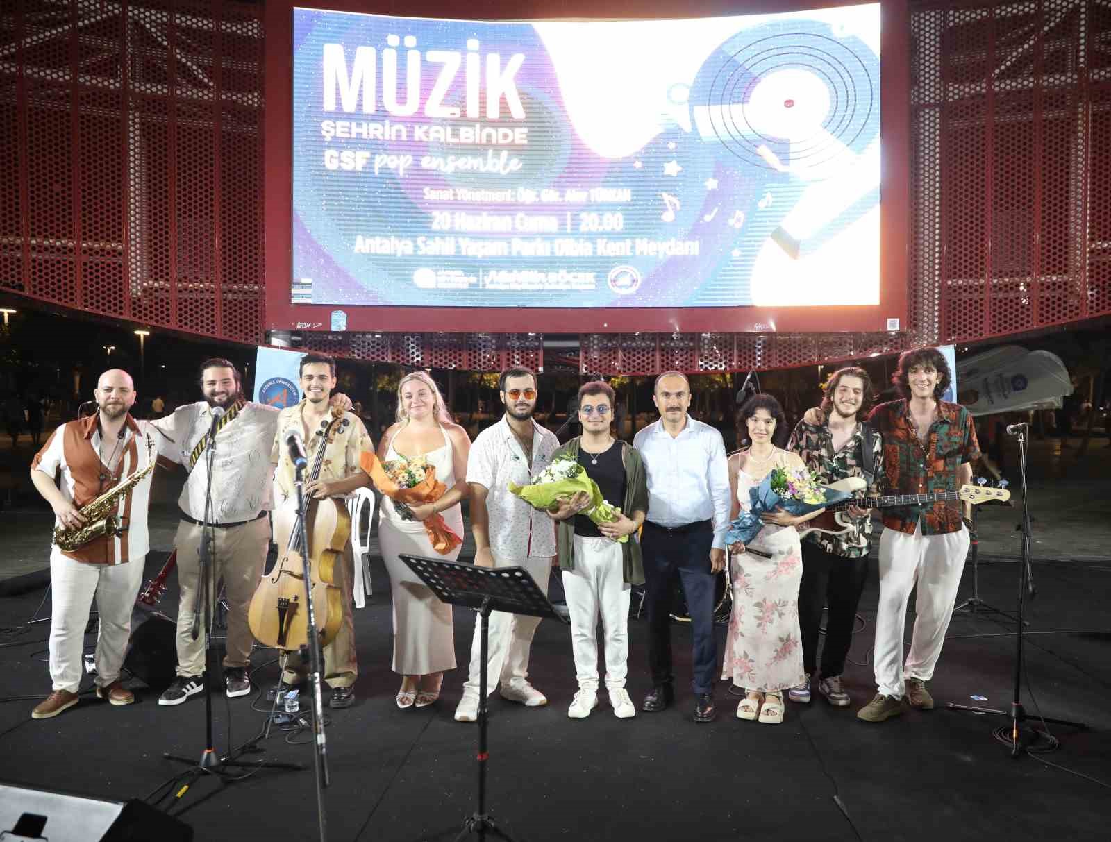 Akdeniz akşamları ‘Müzik Şehrin Kalbinde’ konseriyle renkleniyor

