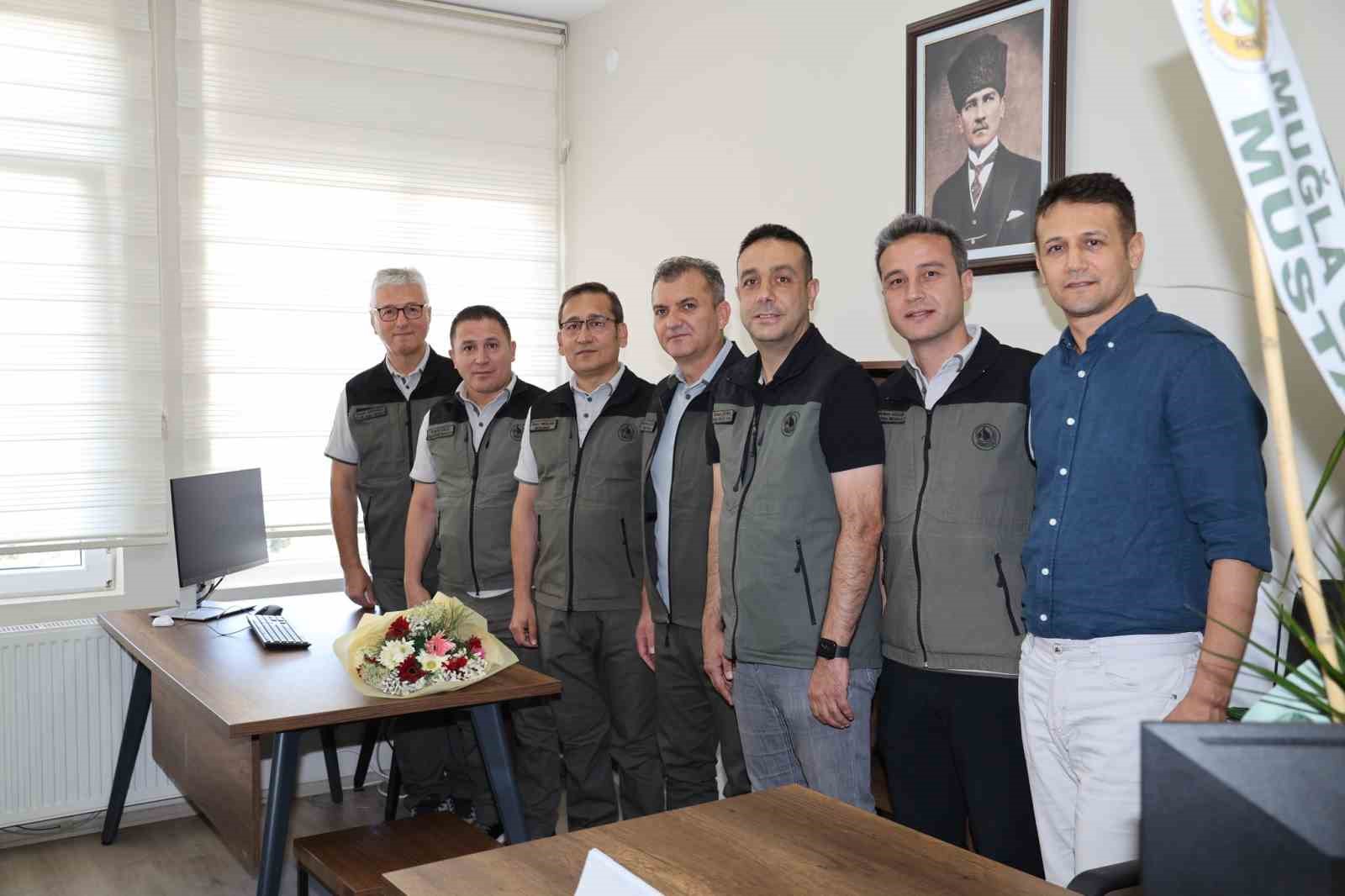 Muğla Orman Havacılık İşletme Müdürü Yaslan göreve başladı