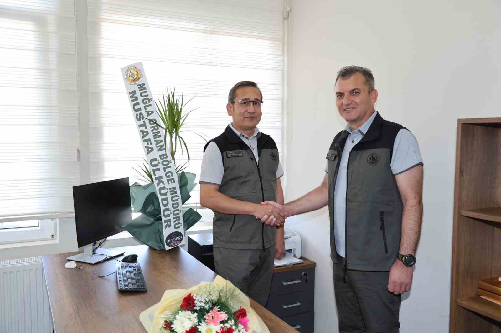 Muğla Orman Havacılık İşletme Müdürü Yaslan göreve başladı

