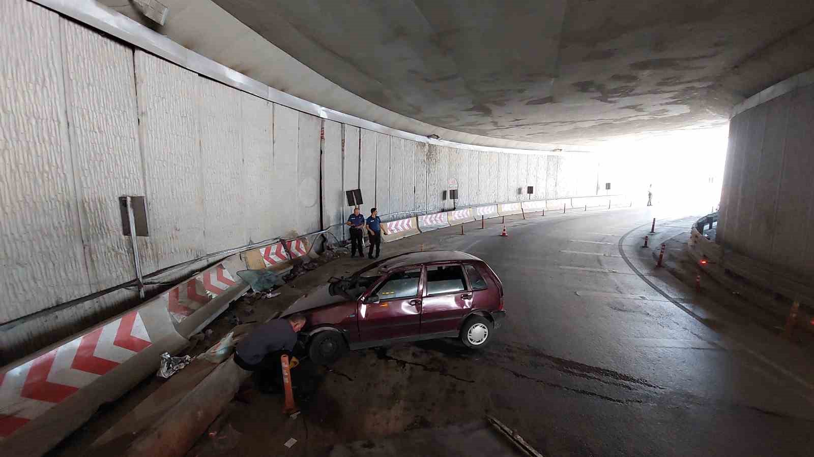 " Ucube alt geçit’te yine kaza: 5 yaralı