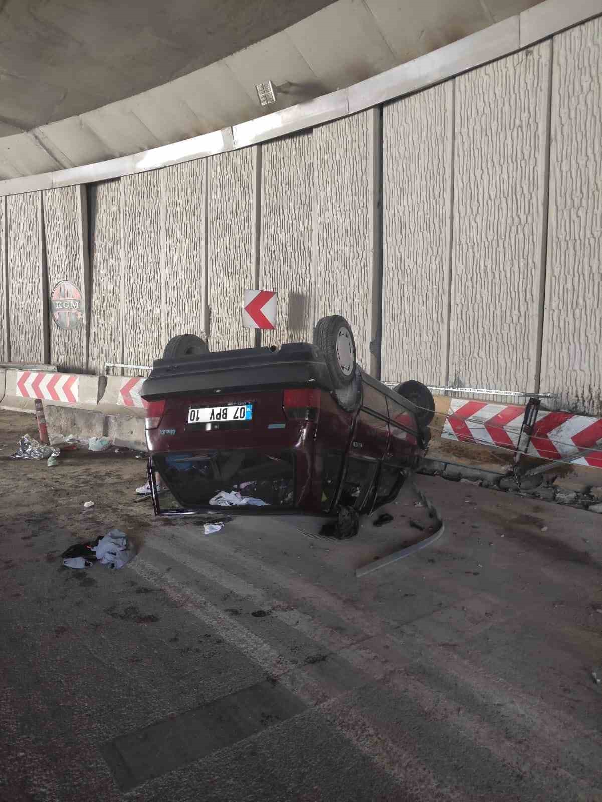 " Ucube alt ge&ccedil;it&rsquo;te yine kaza: 5 yaralı
