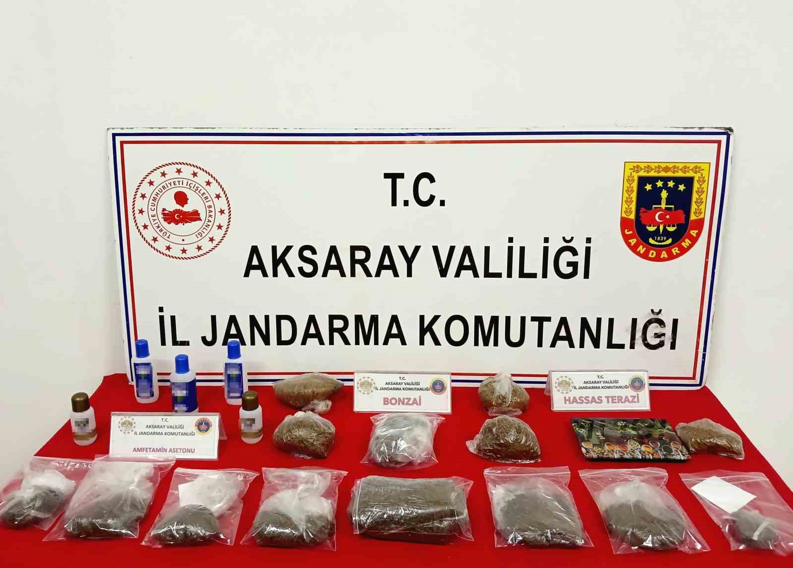Aksaray&rsquo;da uyuşturucudan g&ouml;zaltına alınan 3 kişi tutuklandı
