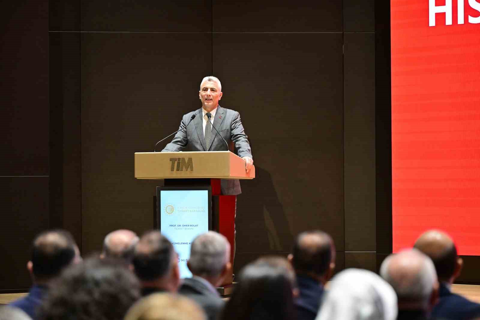 Bakan Bolat: ‘‘Hizmet ihracatı hedefi 121 milyar dolar’’