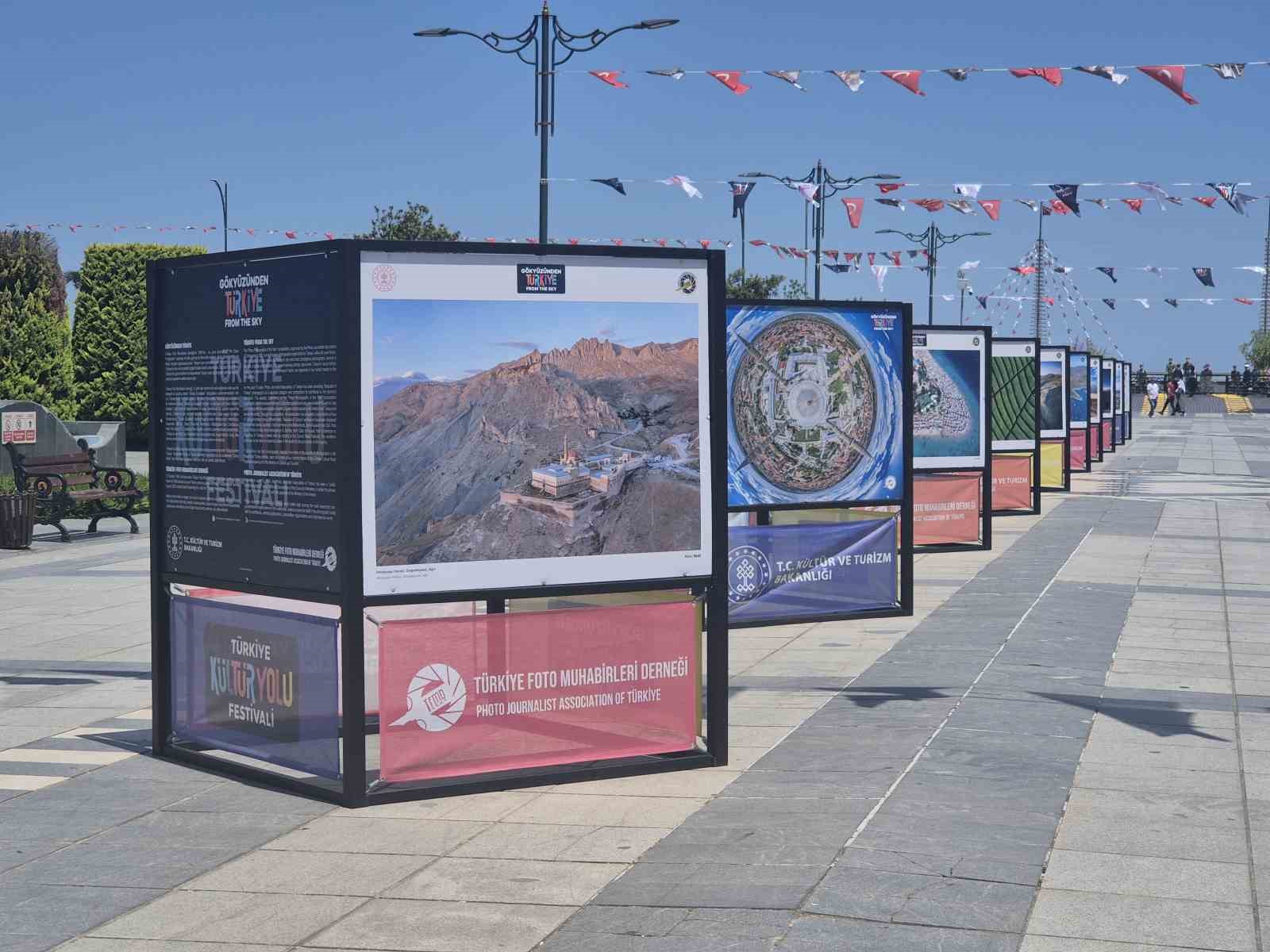 "Gökyüzünden Türkiye Güzellikleri" Samsun’da sergileniyor