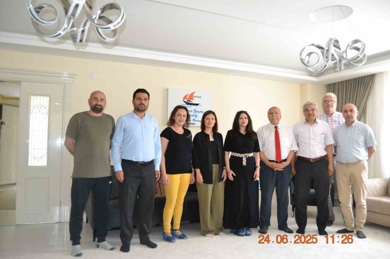 Bursa Denetimli Serbestlik Müdürlüğü&rsquo;nden BAY-DER Bursa Derneği&rsquo;ne ziyaret