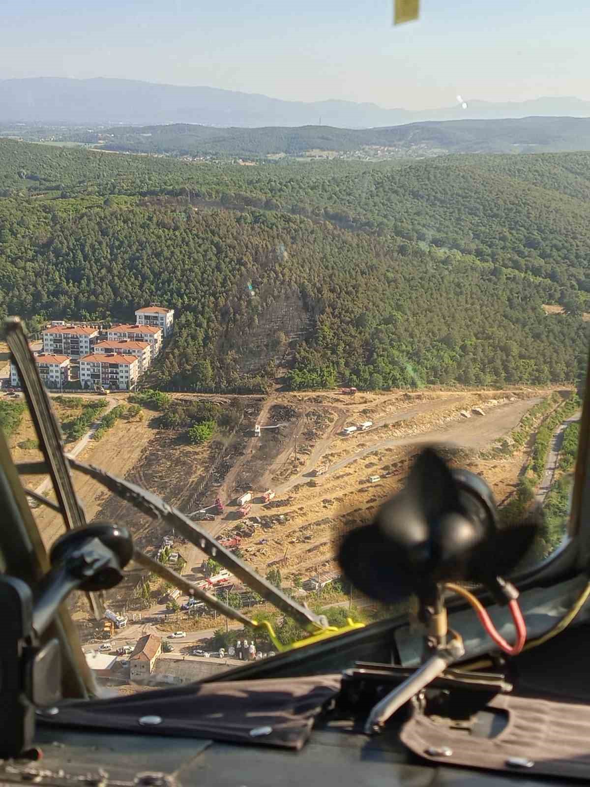 Sakarya’daki orman yangını kontrol altına alındı
