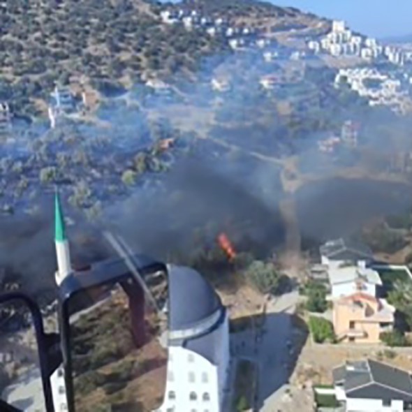 İzmir’deki orman yangınları kontrol altında
