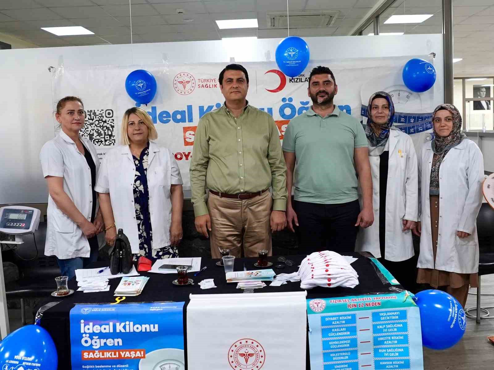 Şehitkamil’den personellere yönelik kilo-boy taraması