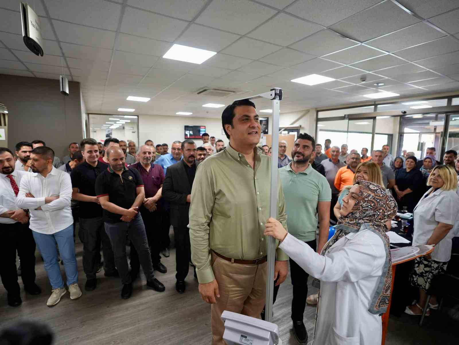 Şehitkamil&rsquo;den personellere y&ouml;nelik kilo-boy taraması
