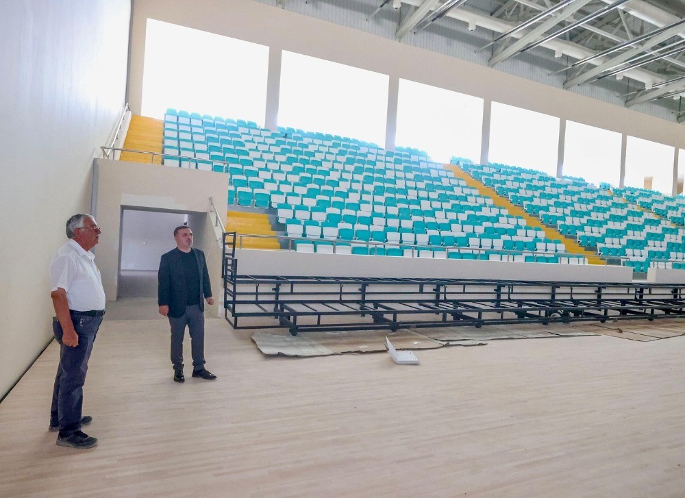 Sincan’da Şahintepesi Spor Kompleksi’nin yapımı sürüyor