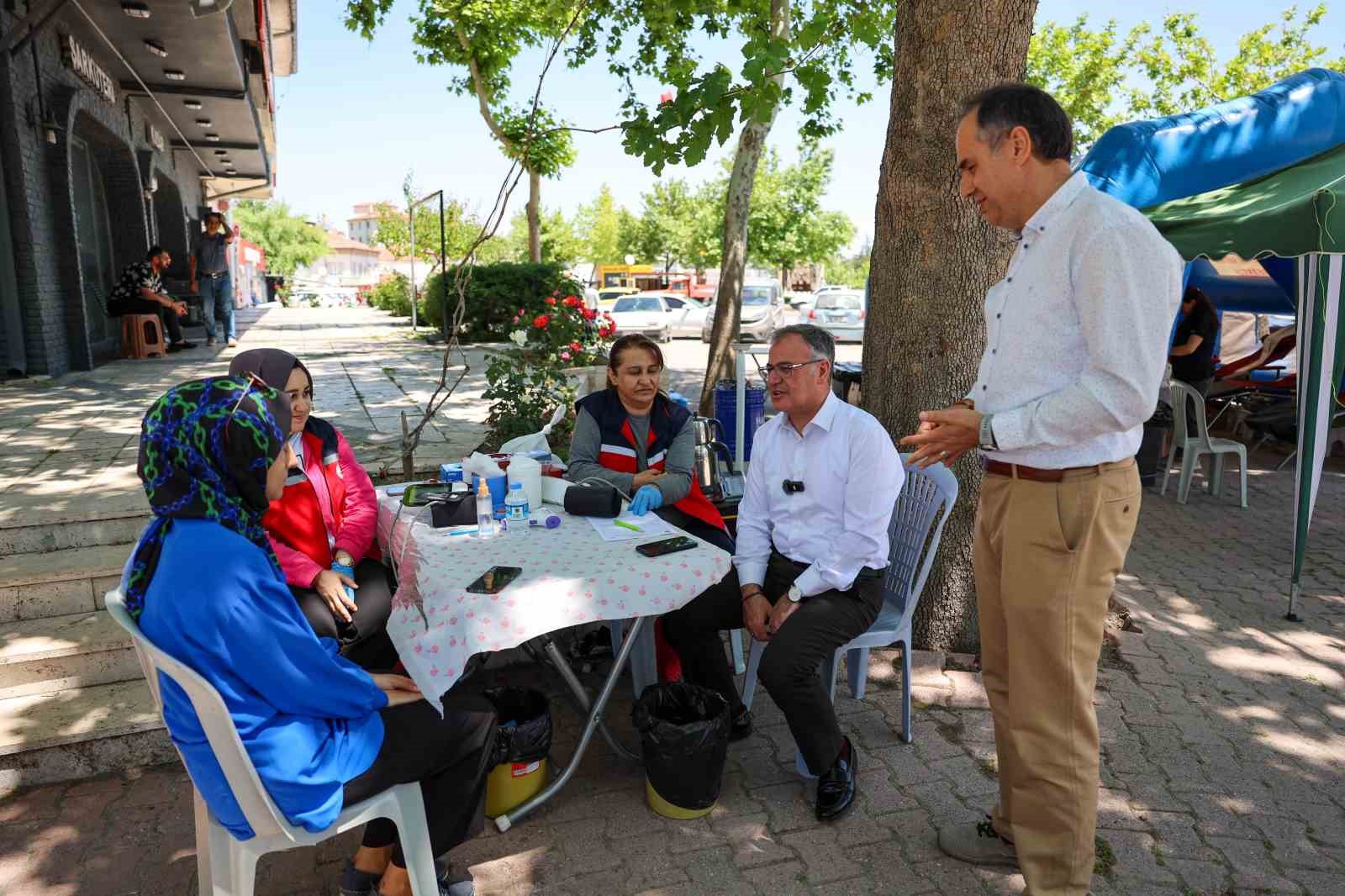 Başkan &Ouml;zdoğan&rsquo;dan Vatandaşlara &rsquo;kan bağışı&rsquo; &ccedil;ağrısı
