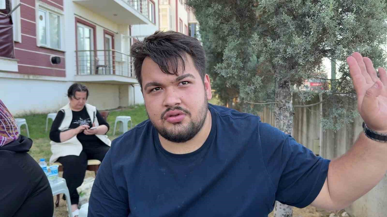 Yangın bölgesindeki bir site tedbir amaçlı tahliye edildi