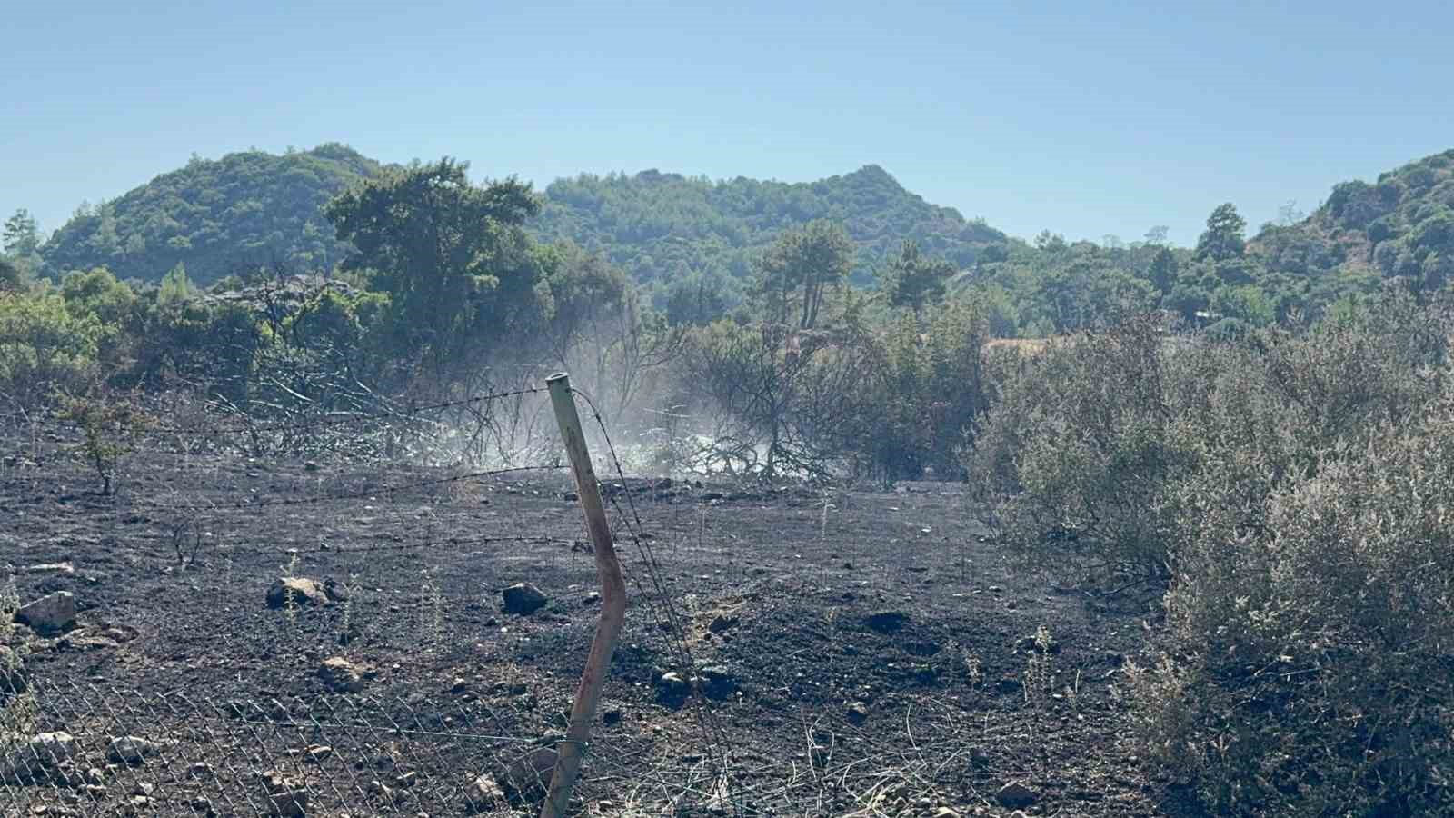 Marmaris’teki yangının işaret fişeğinden çıktığı iddiası