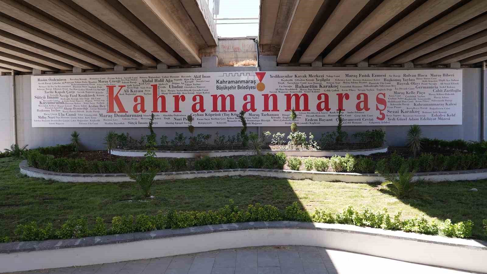 Kahramanmaraş’ta kavşak yenileme çalışmaları