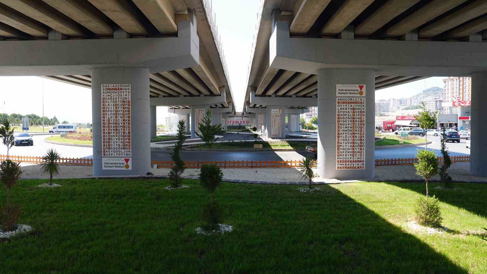 Kahramanmaraş’ta kavşak yenileme çalışmaları
