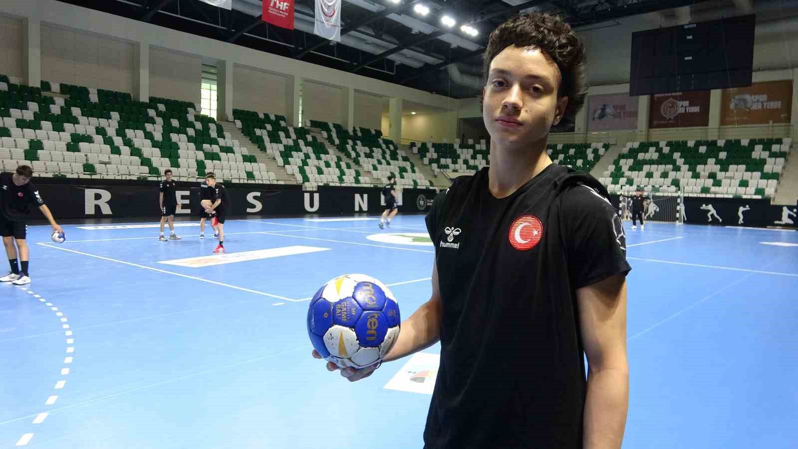 U16 Erkek Hentbol Milli Takımı, Avrupa şampiyonasına Giresun’da hazırlanıyor