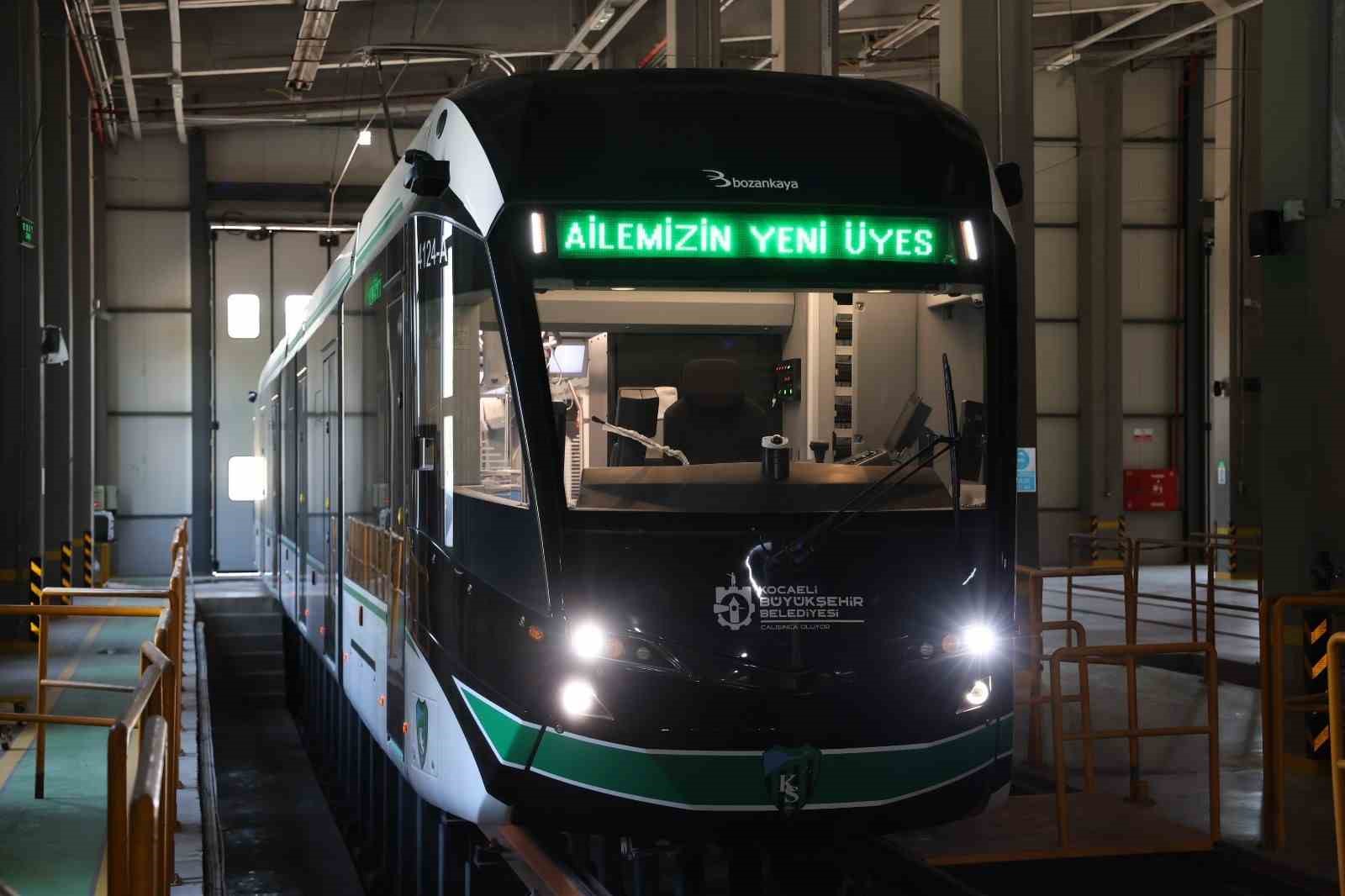 Kocaeli’de tramvay filosu genişliyor