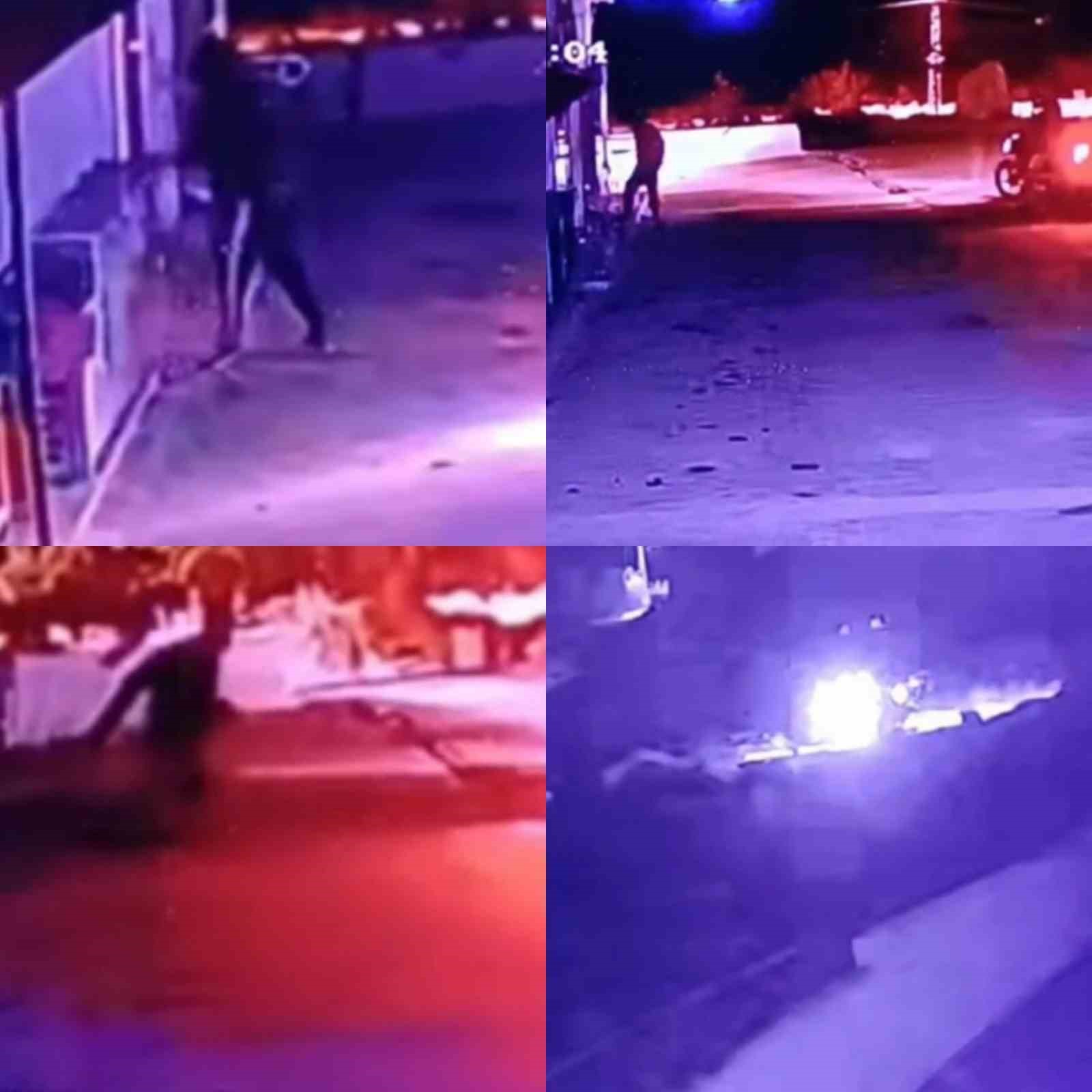 İş yerlerini kurşunlayıp zarar veren 2 ş&uuml;pheli tutuklandı: O anlar kamerada

