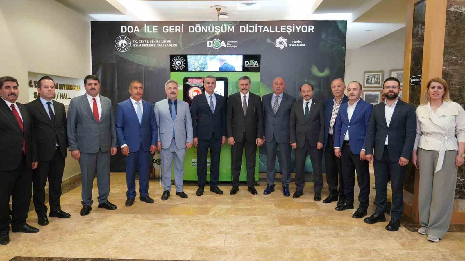 Erzurum’da Türkiye’nin en kapsamlı çevre projesi için koordinasyon toplantısı yapıldı