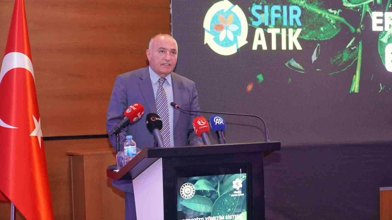 Erzurum&rsquo;da T&uuml;rkiye&rsquo;nin en kapsamlı &ccedil;evre projesi i&ccedil;in koordinasyon toplantısı yapıldı
