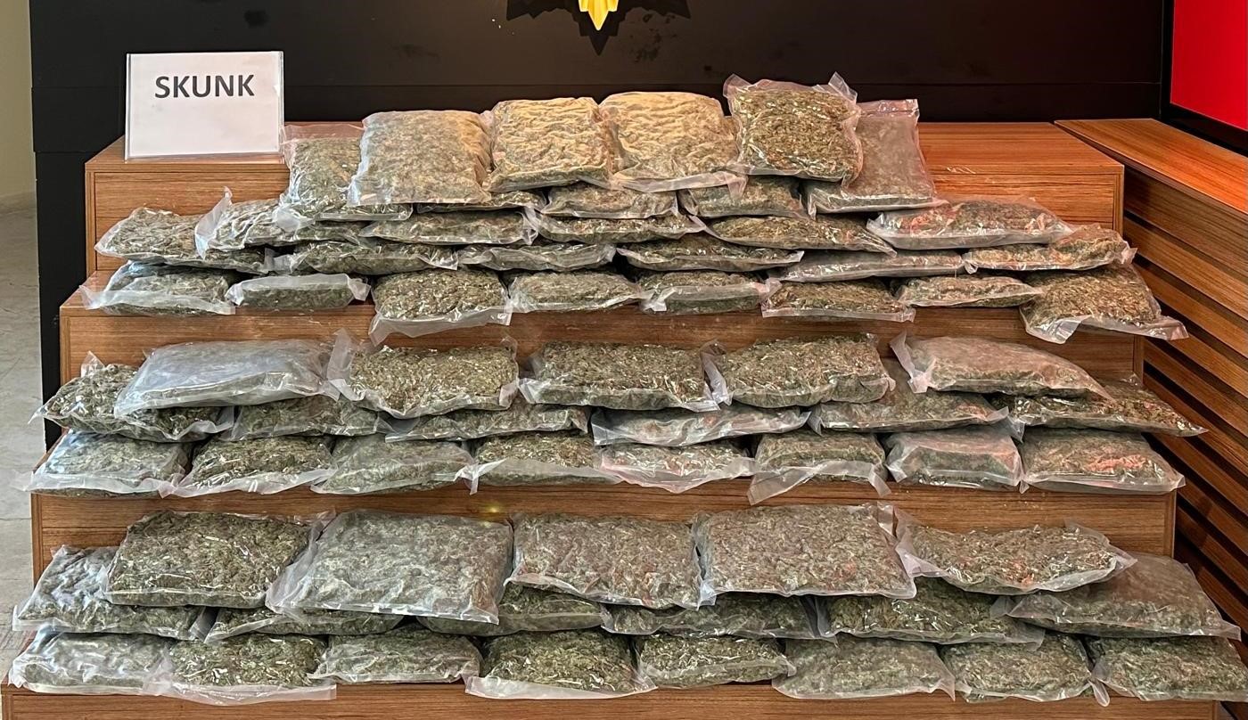 Şanlıurfa’da 35 kilo 250 gram uyuşturucu ele geçirildi