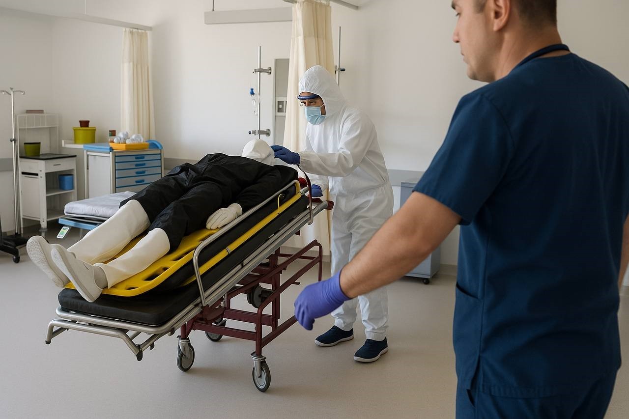 Bozüyük Devlet Hastanesinde ’Turuncu Kod’ tatbikatı yapıldı