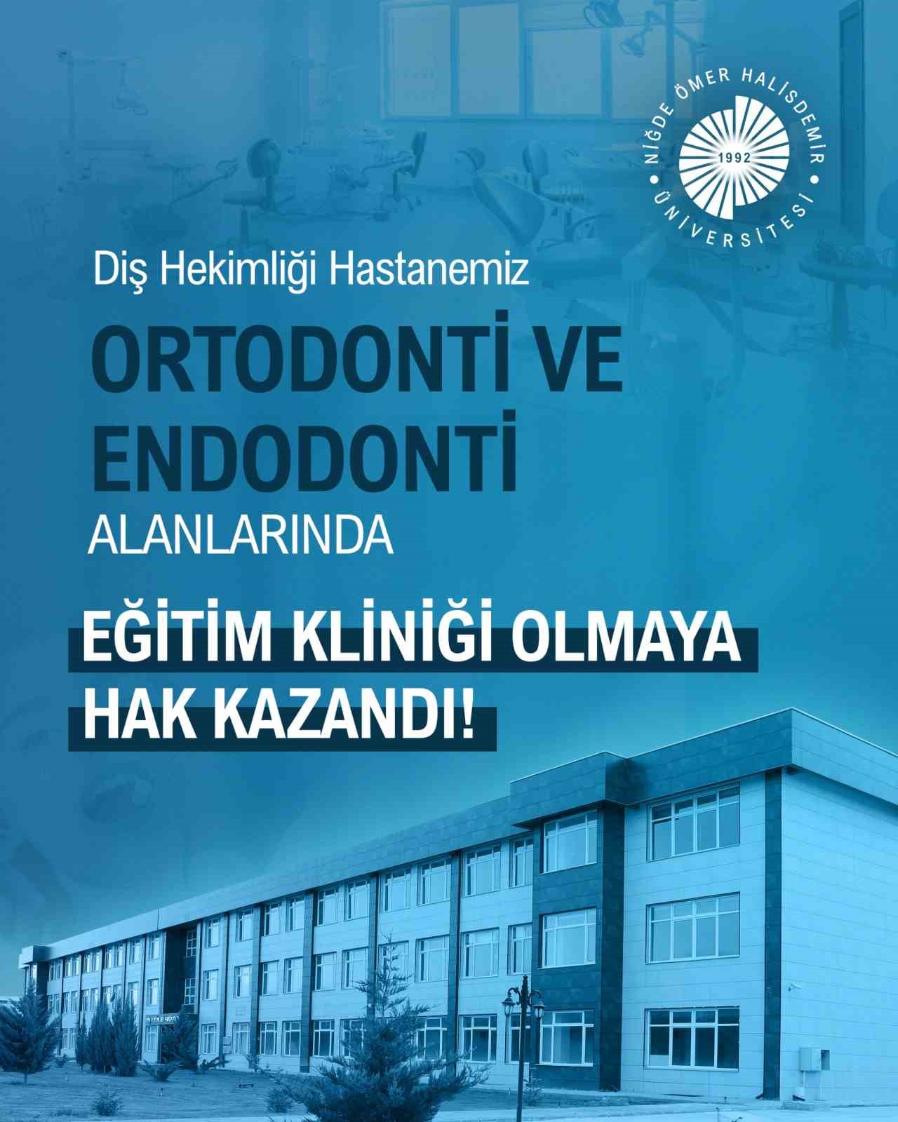 NÖHÜ Diş Hastanesi ilklere imza atmaya devam ediyor
