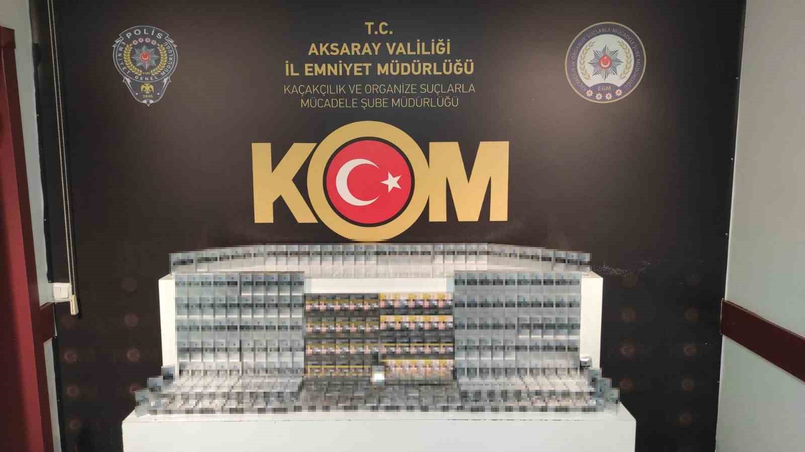 Aksaray KOM’dan 5 ayrı operasyon: 8 gözaltı