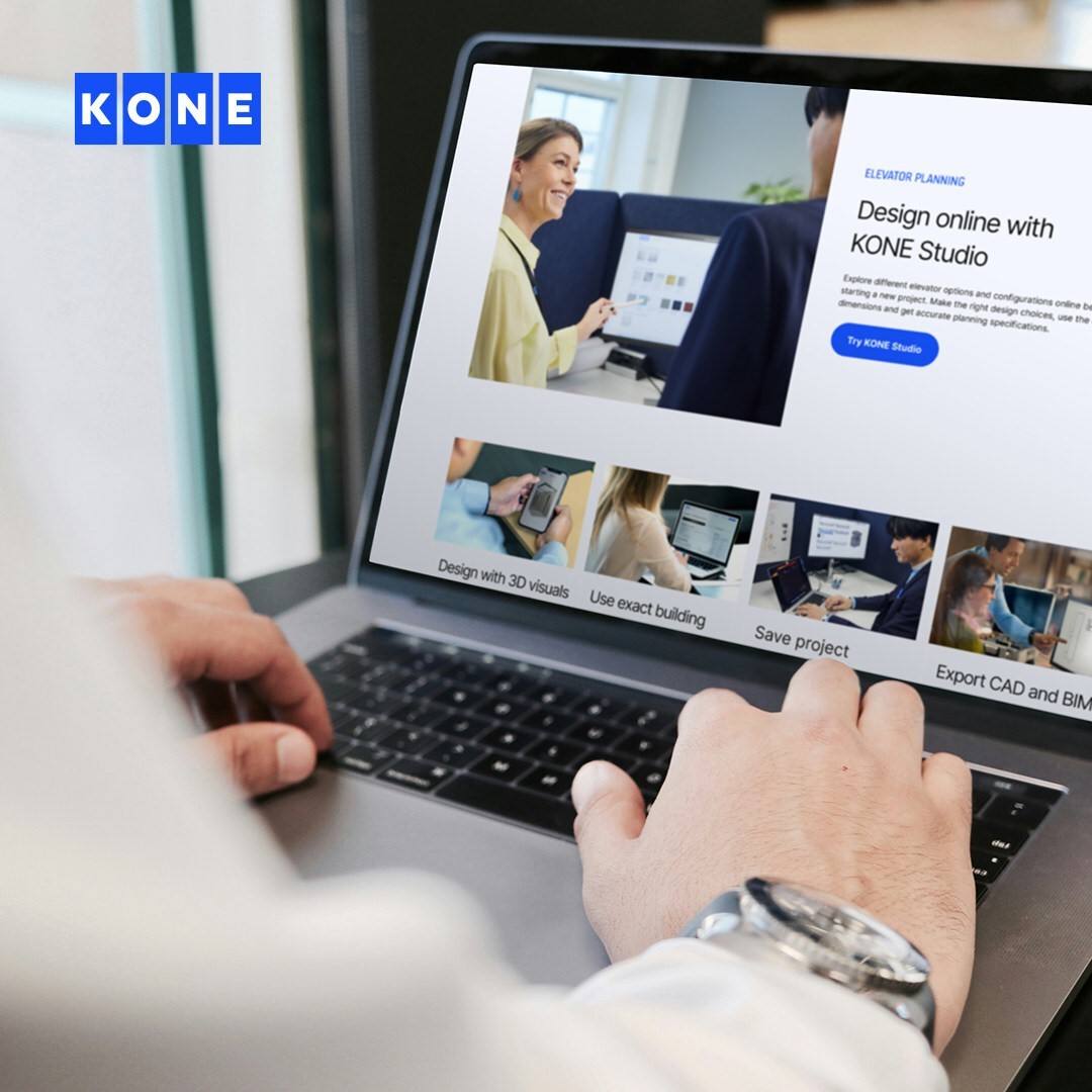 KONE, müşteri planlama aracı KONE Studio’yu tanıttı