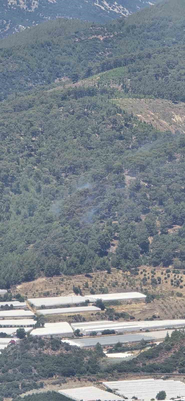 Antalya’daki orman yangını kontrol altına alındı