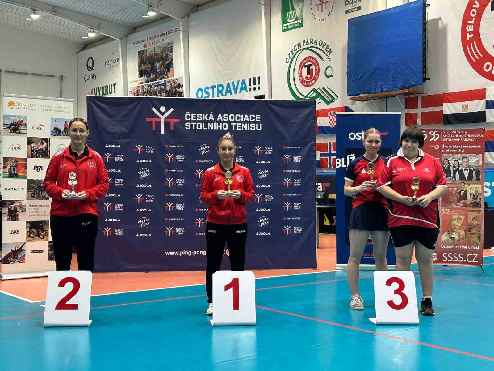 Sakarya Büyükşehir’in başarılı raketi şampiyon oldu