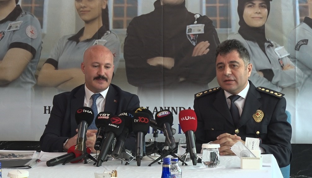 Güvenlik-İş Özel Güvenlik Günü nedeniyle basın açıklaması gerçekleştirdi
