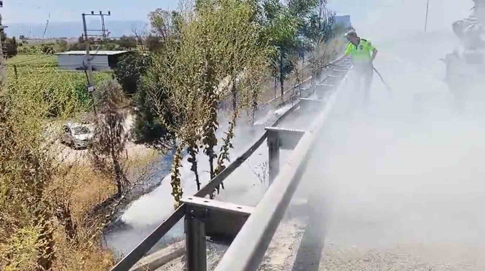 Alevlere karşı polis ekiplerinden beton mikserli müdahale
