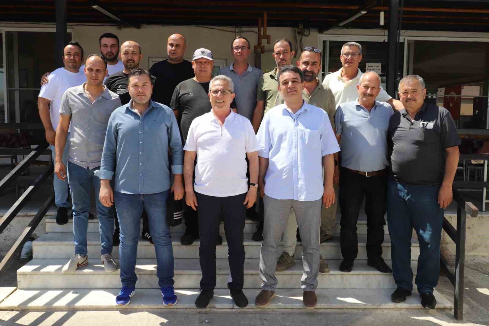 Nazilli Belediye Başkanı Tetik şoförlerle buluştu