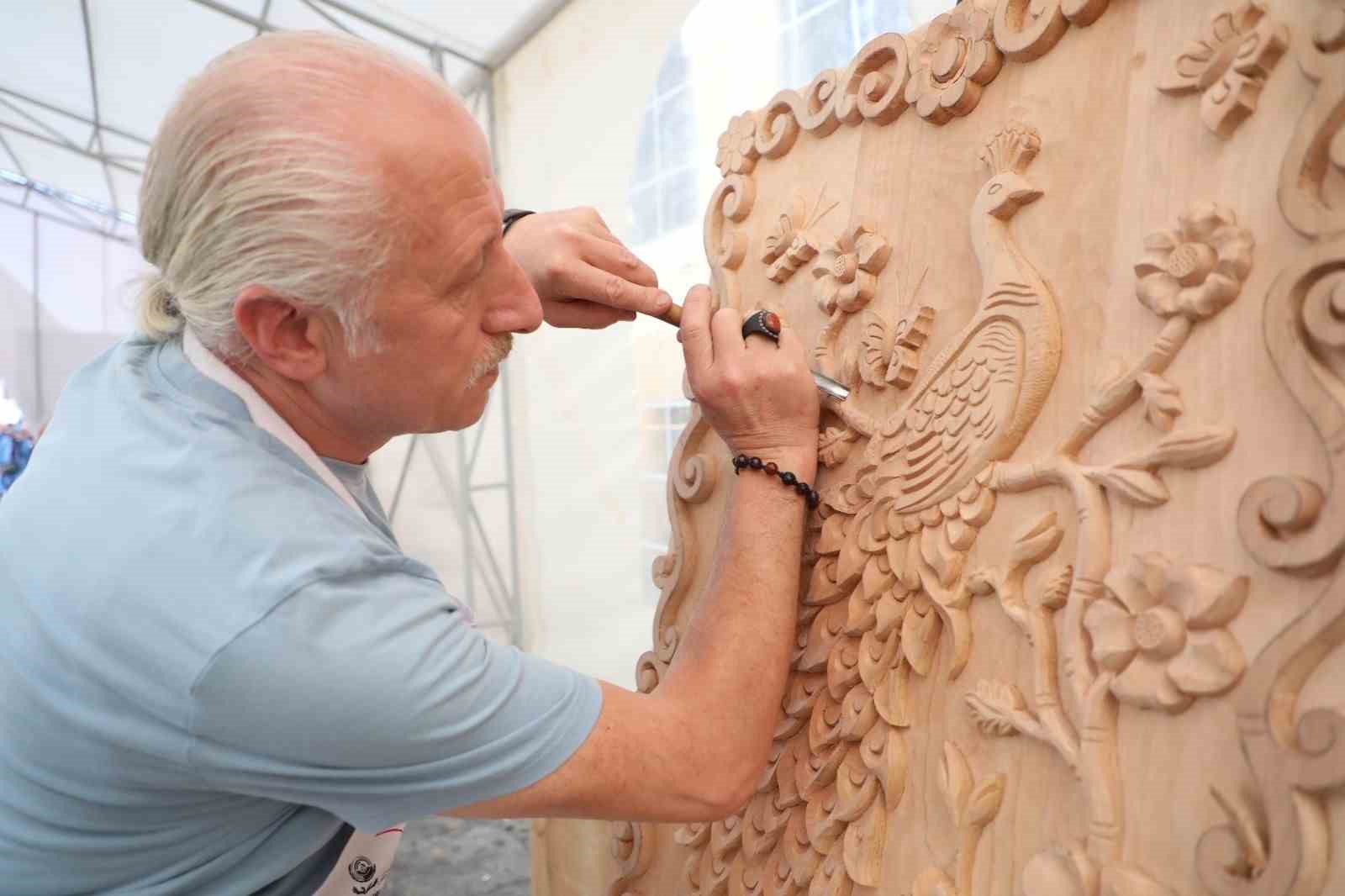 Uluslararası Ahşap Heykel Festivali başlıyor