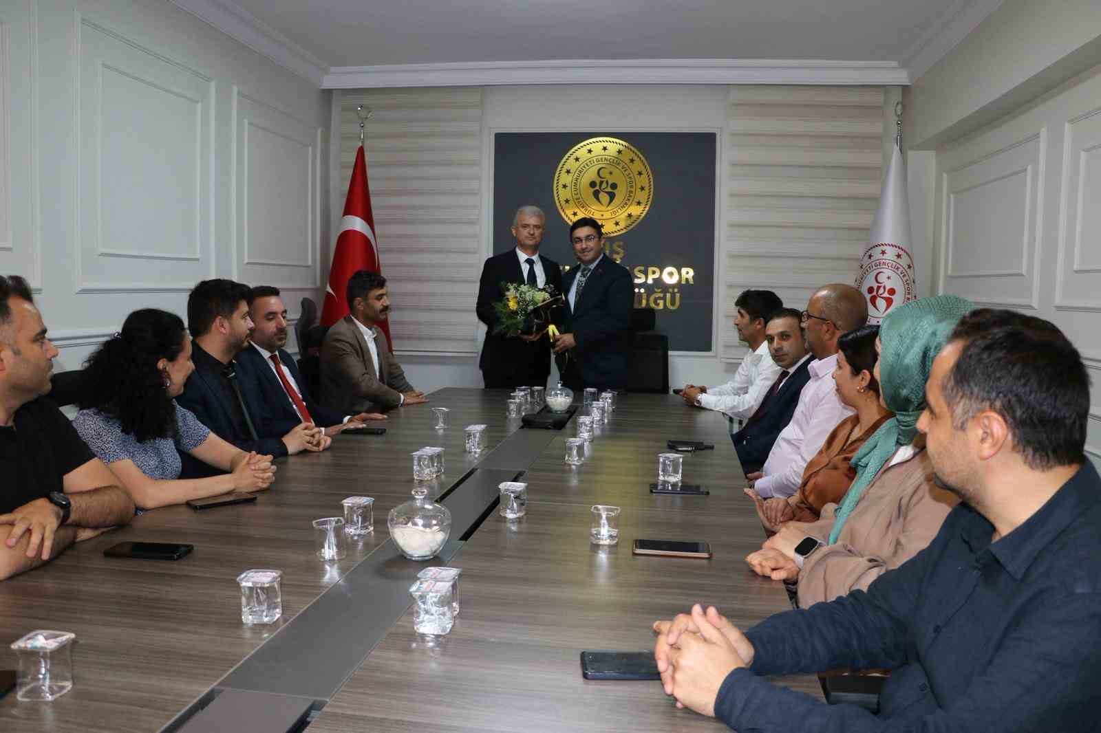 Müdür Kılıç, görevi devraldı