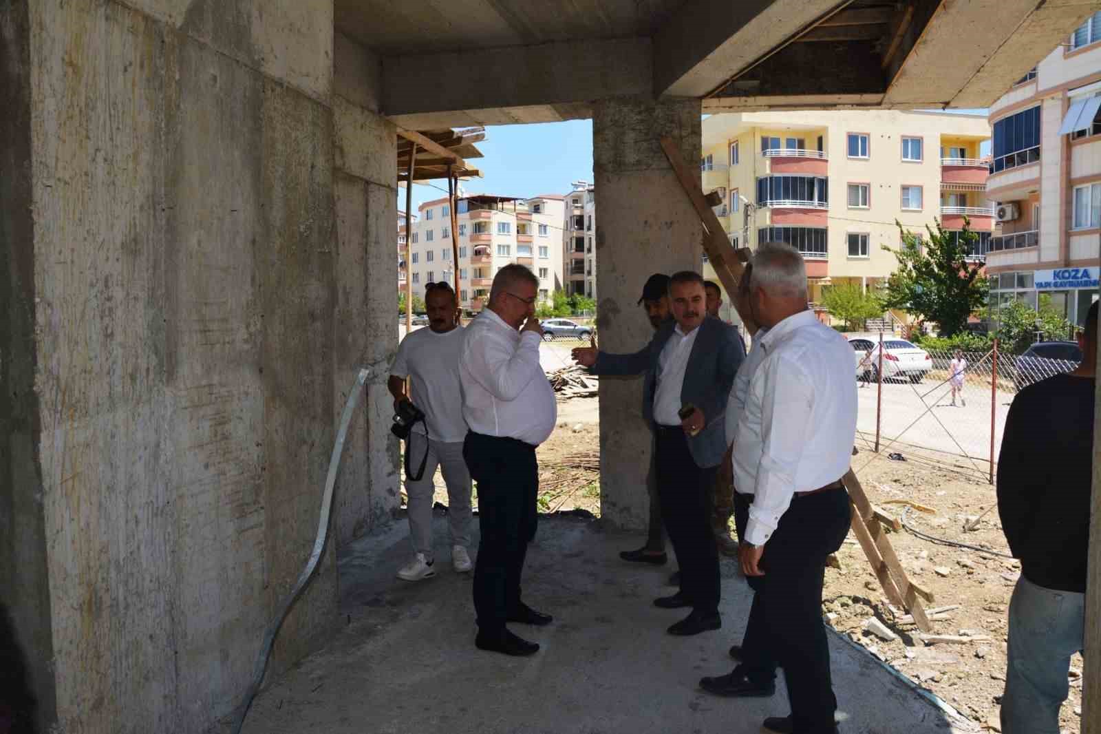 Zeytinli’de yeni sağlık merkezi ve acil istasyon inşaatı sürüyor