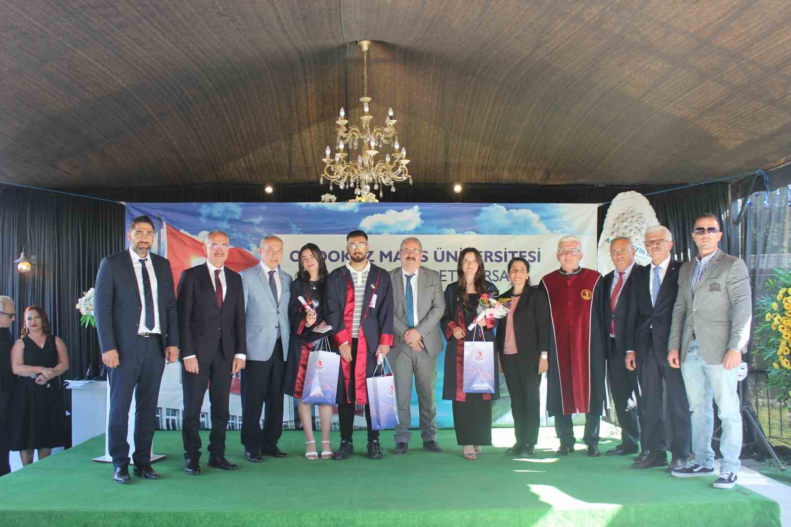 Çarşamba MYO’da mezuniyet sevinci