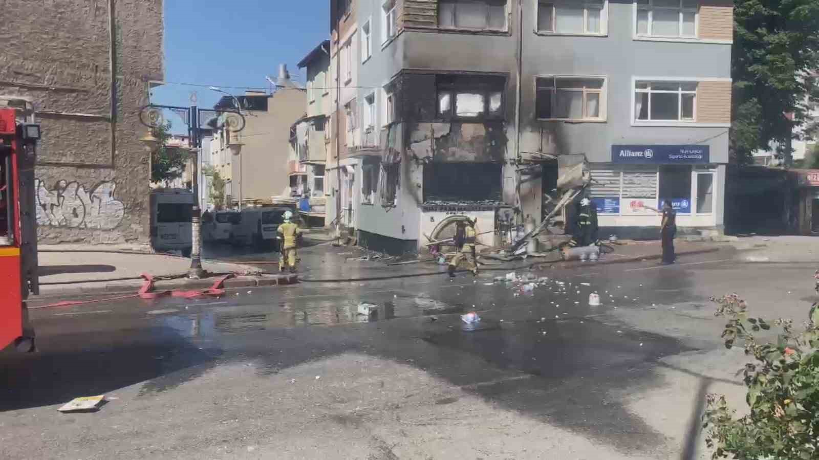 Kütahya’da tüp bayisinde patlama: 7 yaralı