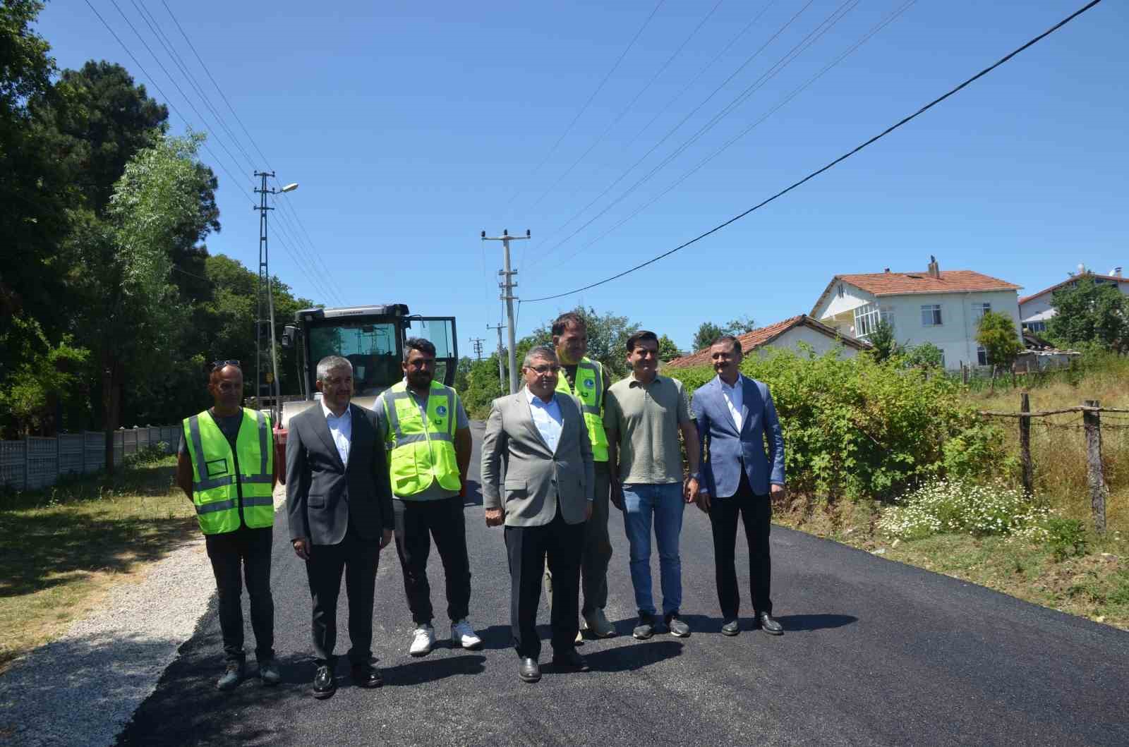 Sinop&rsquo;ta 110 kilometrelik asfalt mesaisi başladı
